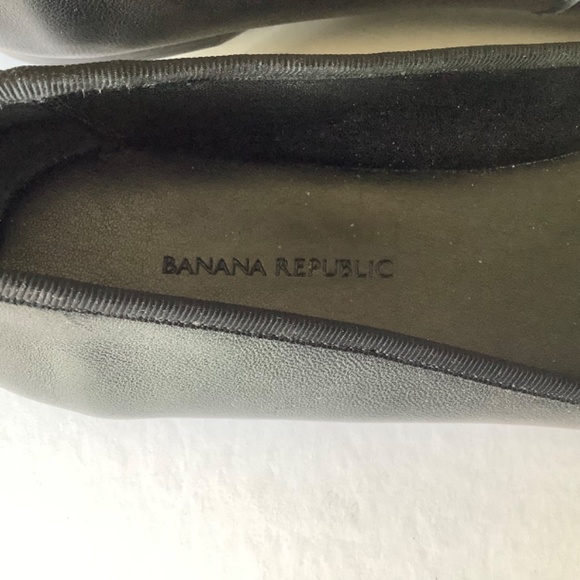 Banana Republic black Robin flats size 9 - Picture 2 of 6